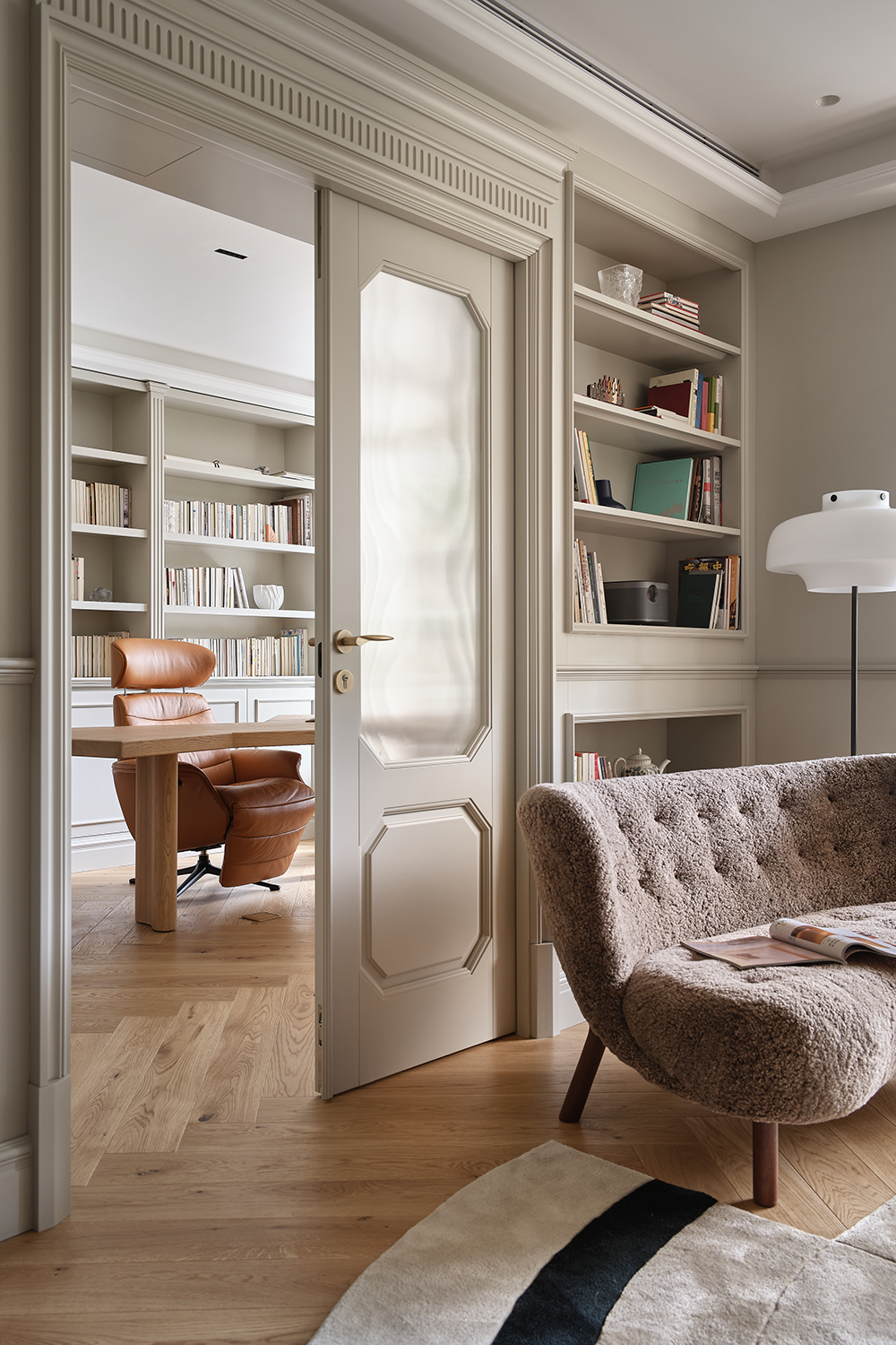 法式复古清新浪漫舒适自然风住宅设计丨中国上海丨上海示觉室内设计事务所-40