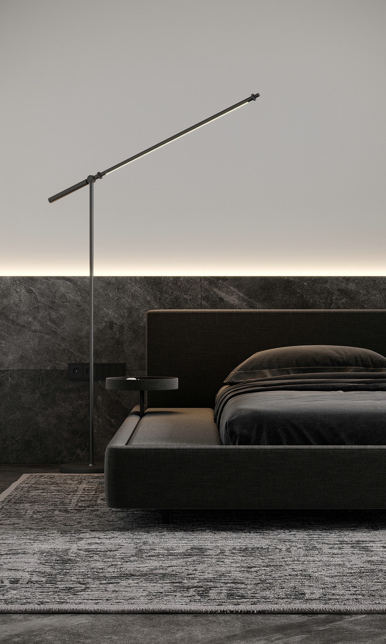 高级黑色系空间设计 无法抵御的气质！-17