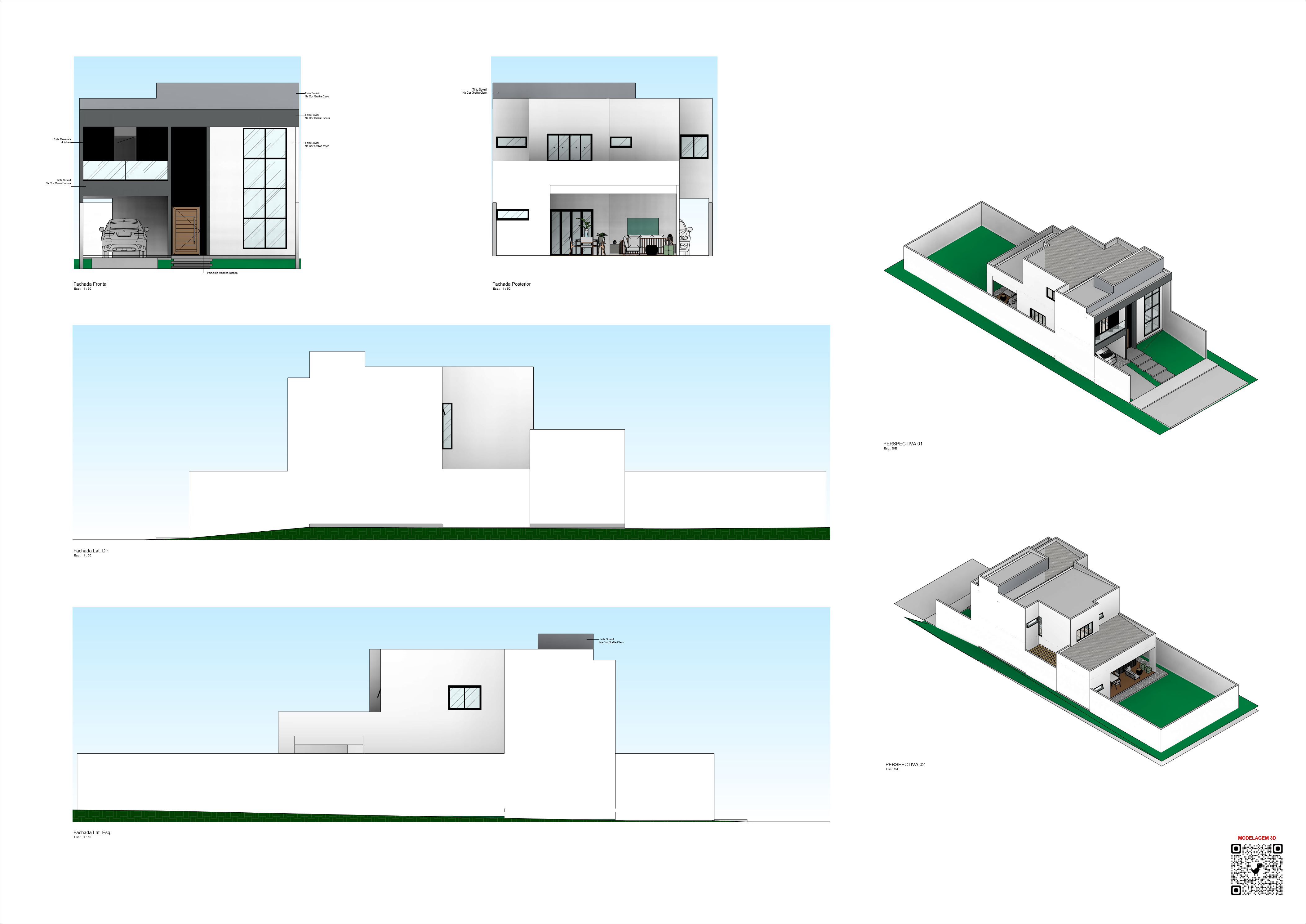 莫拉复式住宅丨Revit-10