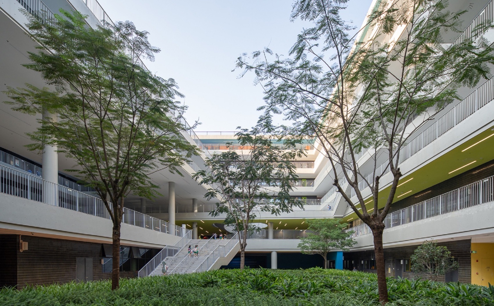 深圳福田绿洲小学丨中国深圳丨悉地国际东西影工作室-72