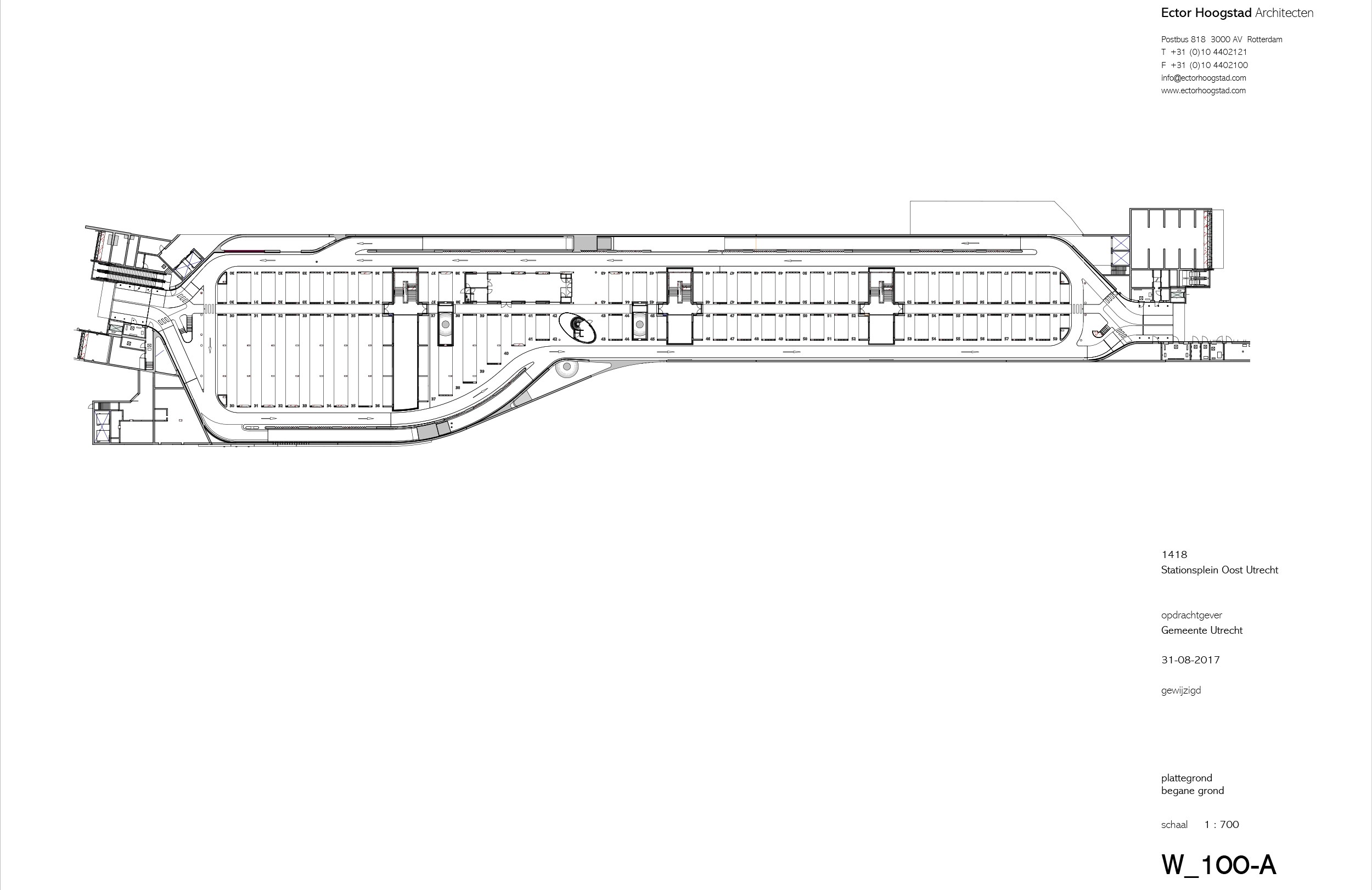 荷兰乌特勒支自行车停车场 | 世界最大规模,绿色出行新地标-55