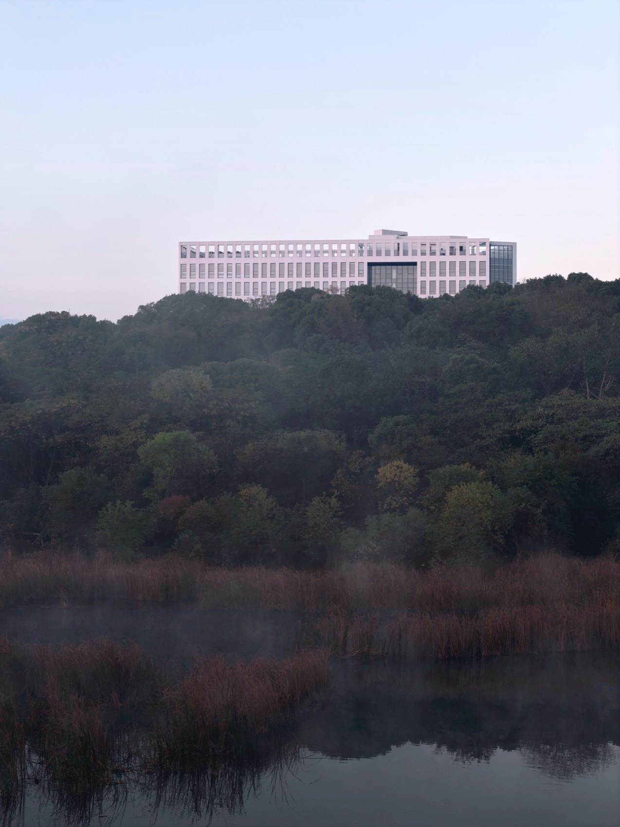 星沙产业基地自贸总部大楼丨中国长沙丨以靠建筑Leeko Architects-66