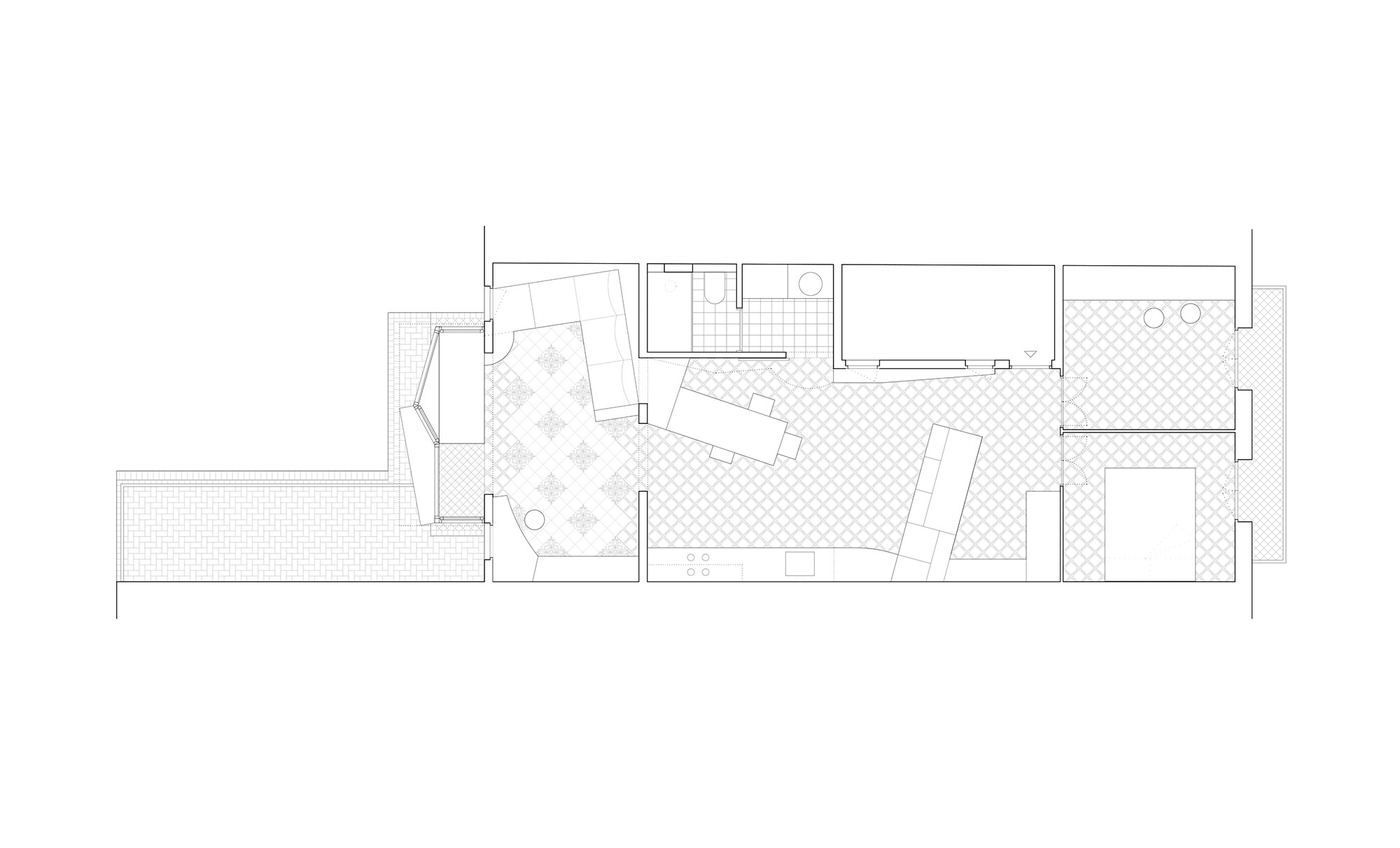 巴塞罗那音乐家公寓丨西班牙巴塞罗那丨Bonell+Dòriga-44