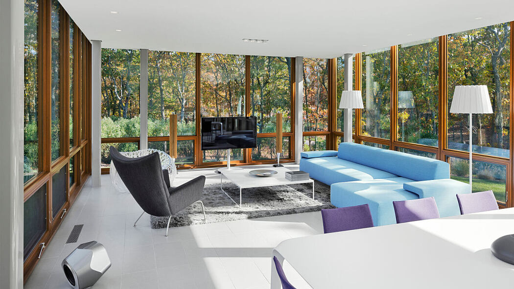 绿意盎然|| 罗杰·费里斯 + 合作伙伴设计纽约别墅-2