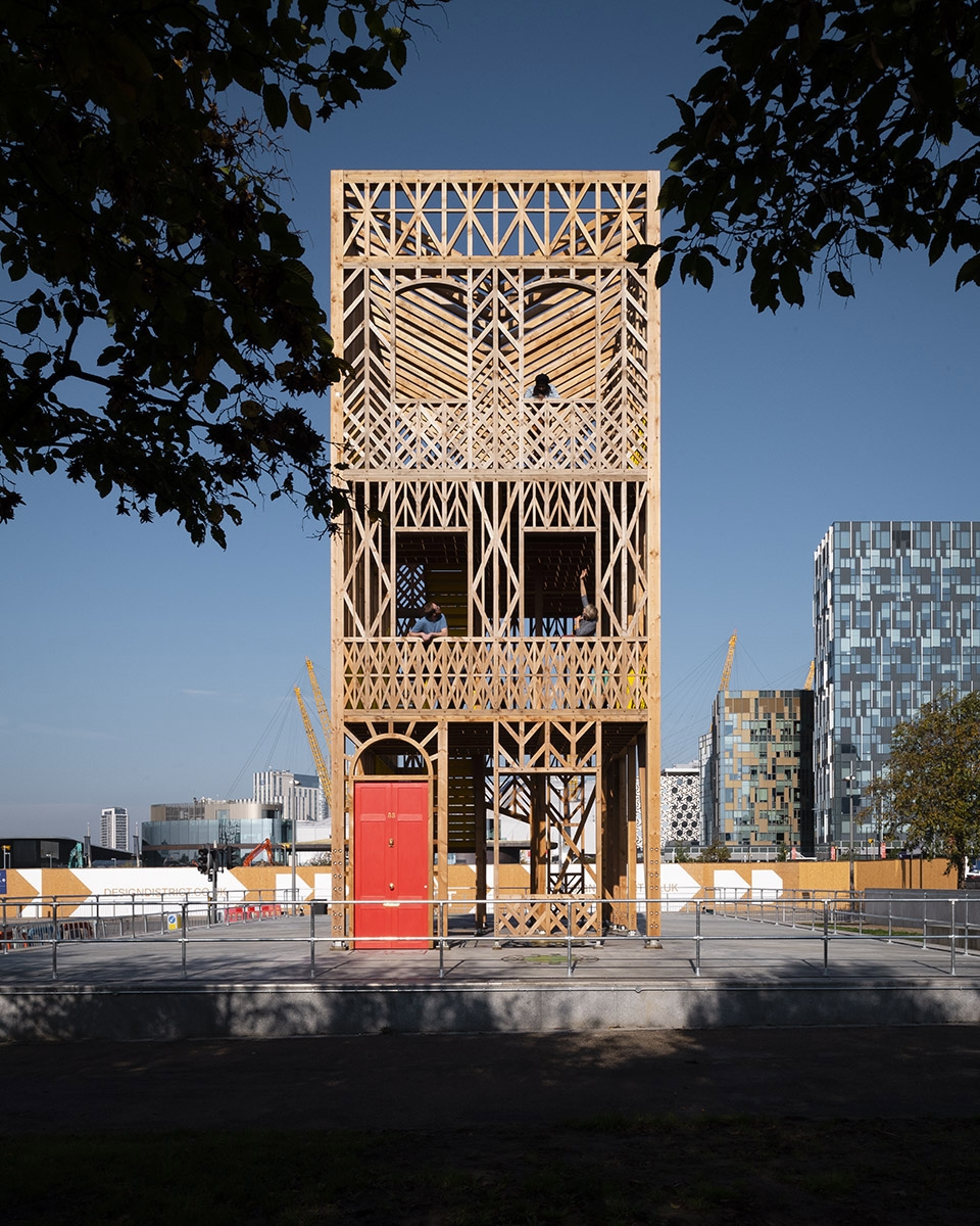 33 展馆空间 | 木构观景平台的多功能社区中心-17