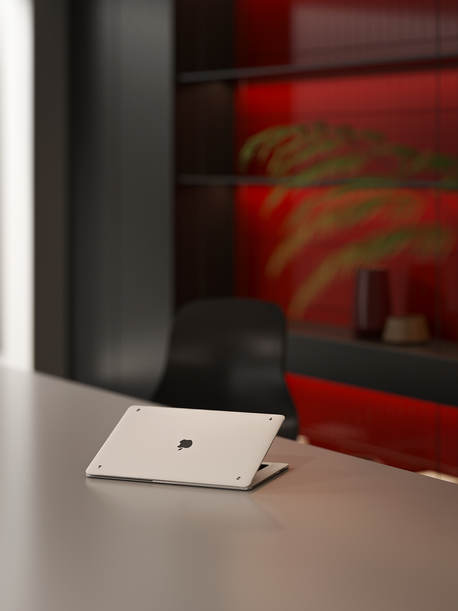 Corona渲染作品┃黑白灰-19