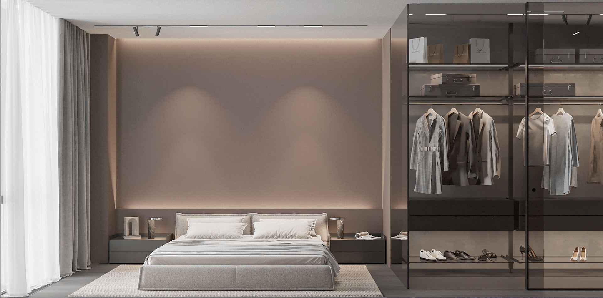 150㎡公寓设计，独特而有趣-15