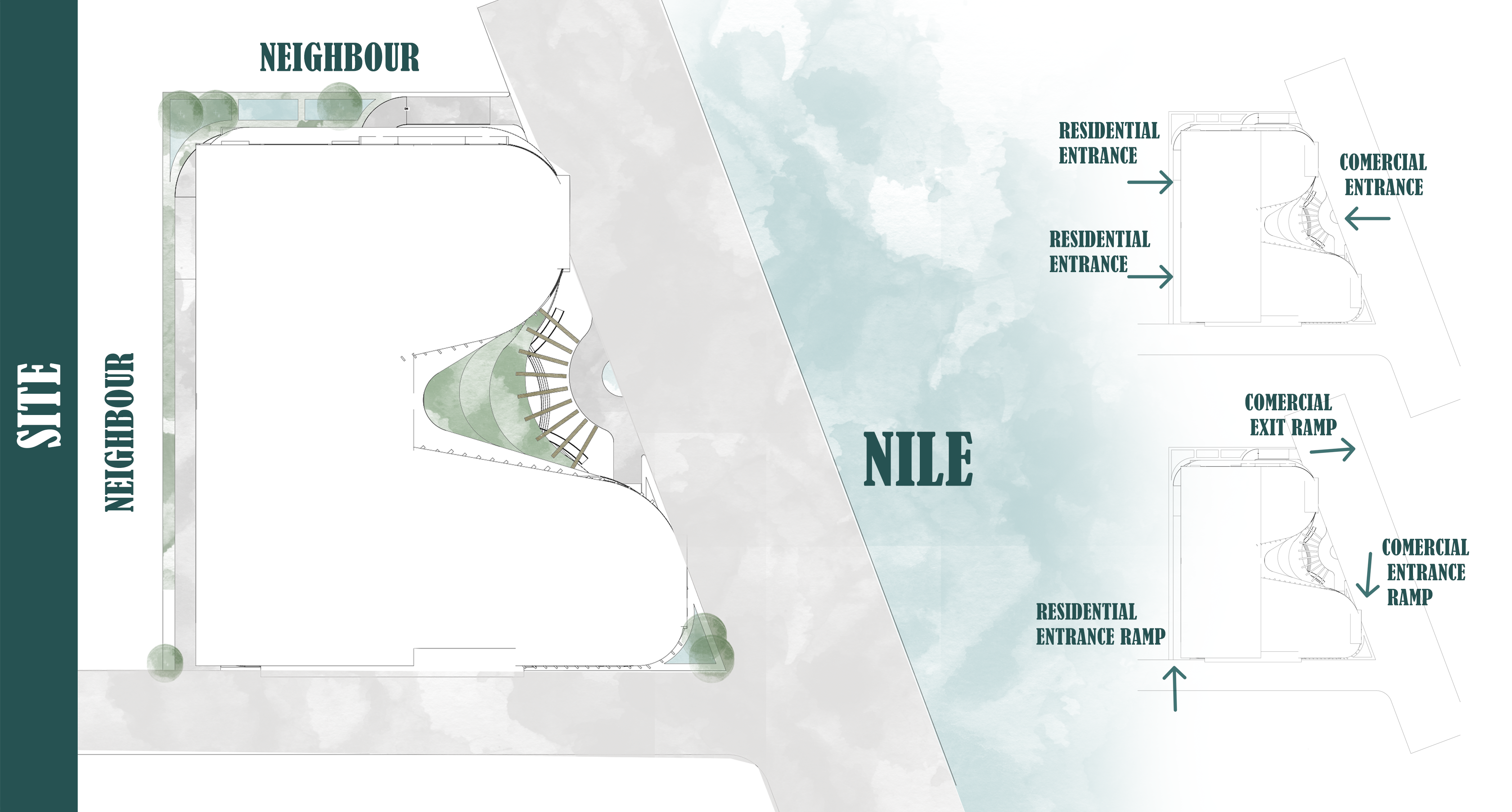 Mixed used commercial residential building project-2