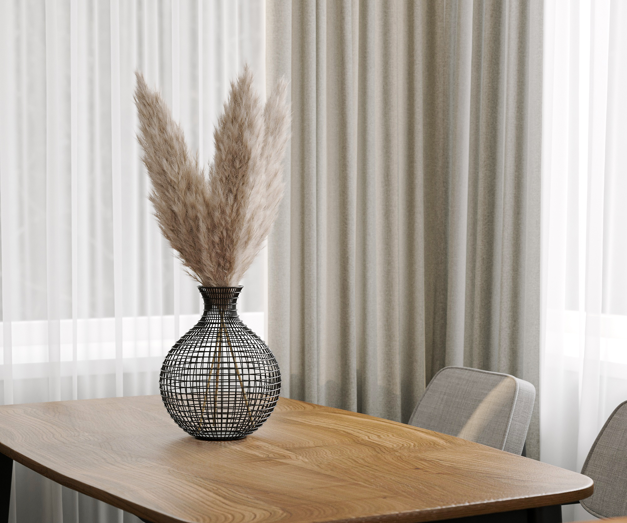 现代客厅带壁炉设计丨Polubelova Yuliya-8