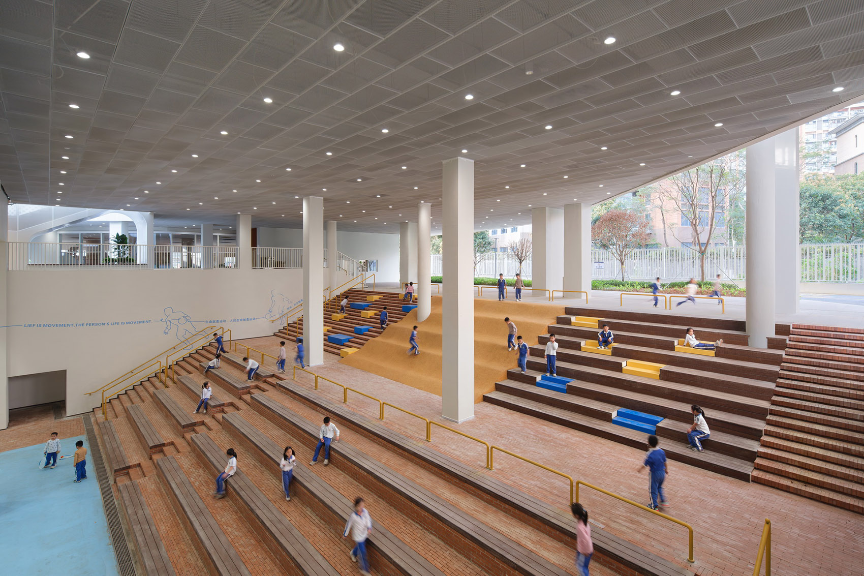 龙岗双子星学校(围龙书院,围屋学社)丨中国深圳丨URBANUS都市实践-203