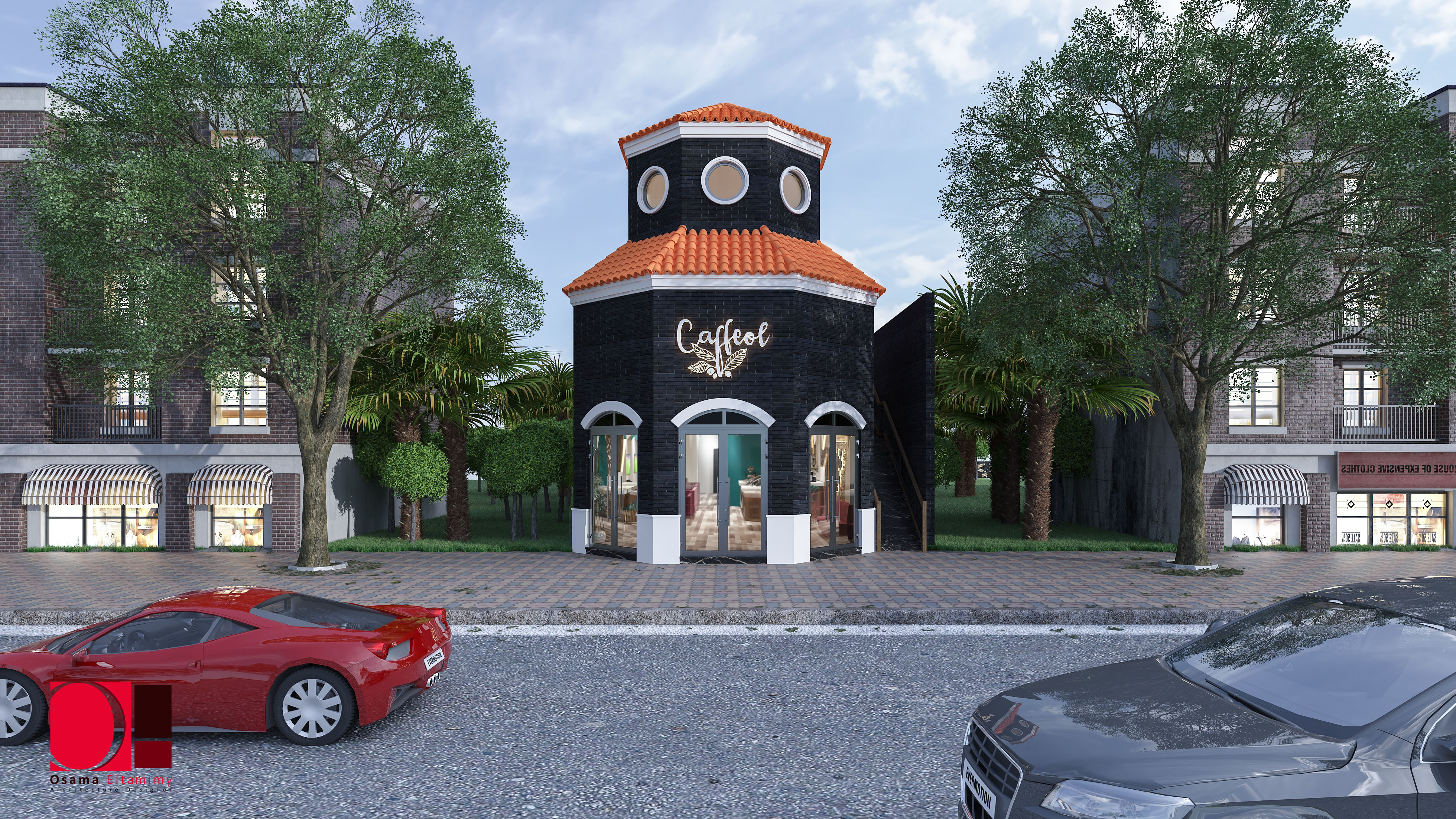 Exterior And Interior Coffee for Caffeoe-0