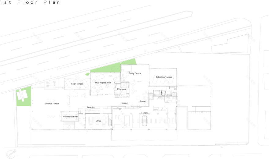 J. Spot Imabari汽车展室及服务商店,日本 / YANOAOYAMA Architecture Design-48