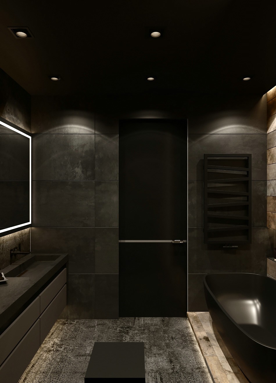 黑色炫酷家居风，猛男的最爱-23