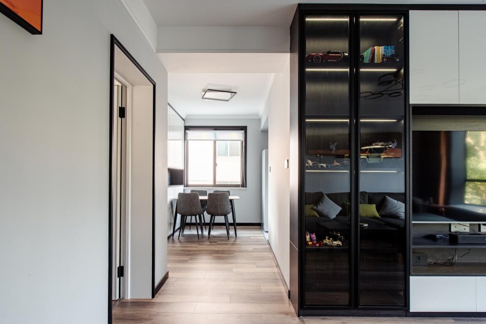 现代简约邂逅怀旧童趣之家丨中国上海丨上海美寸空间设计-12