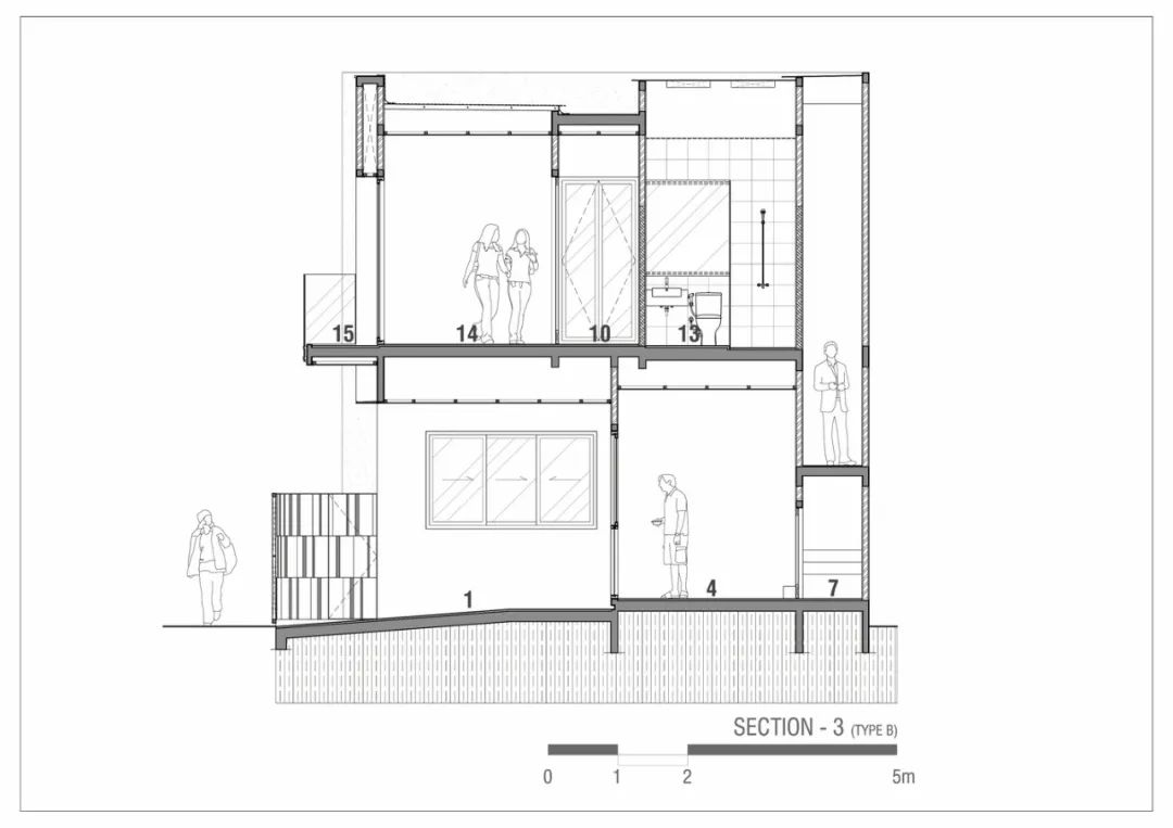 印尼泗水 518 平米地块的 5 个“R 微型住宅”设计-49