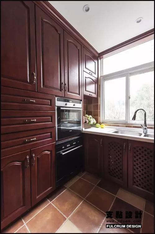 秋意浓美式宅,支点设计温馨呈现-52