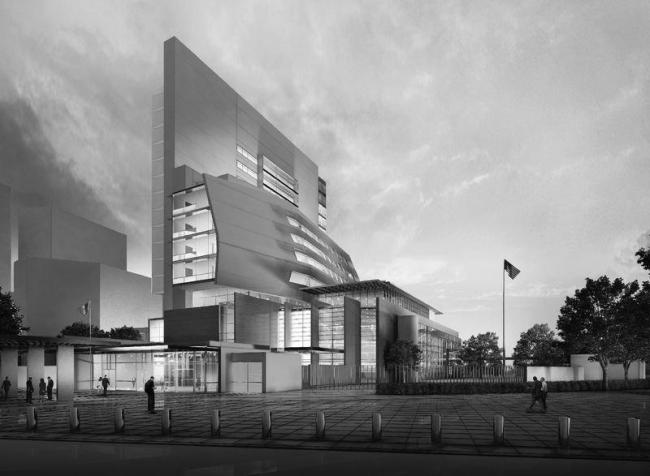 美国驻英国大使馆新馆建筑项目丨英国伦敦-43