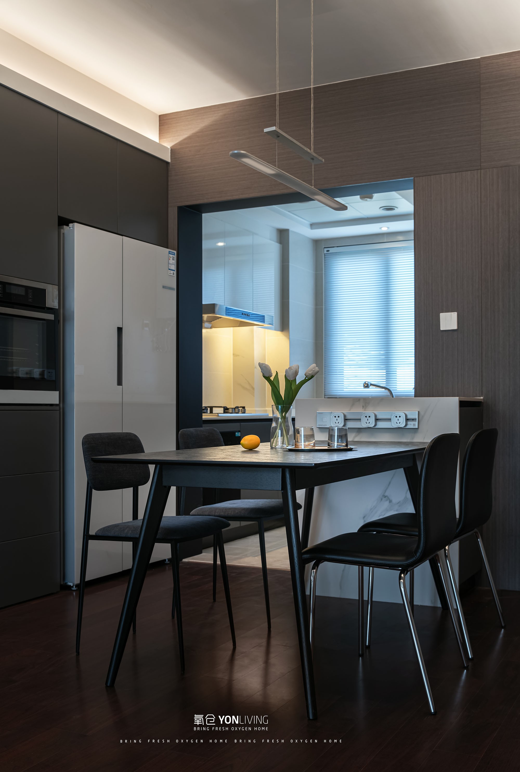 氧仓家居 · 万科玲东花园丨伯壳 Studio-12