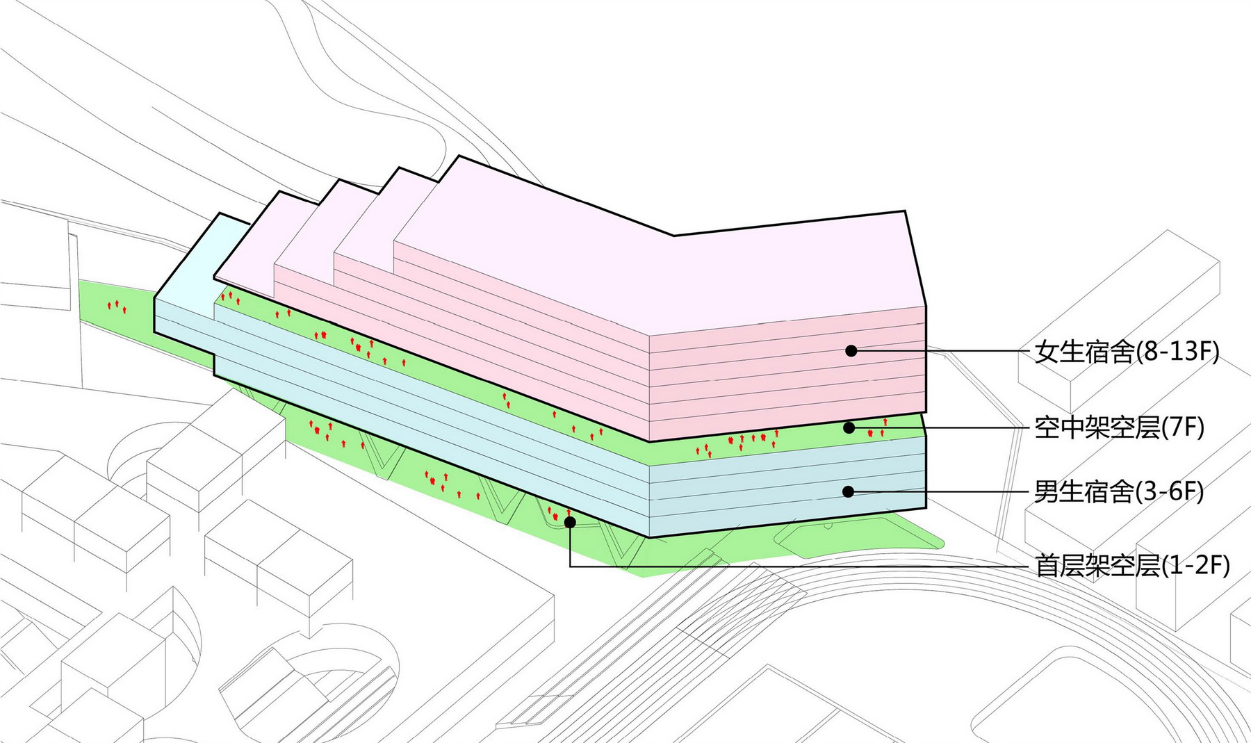 深圳市第三十三高级中学新建工程丨中国深圳丨上海华都建筑规划设计有限公司（HDD）-91