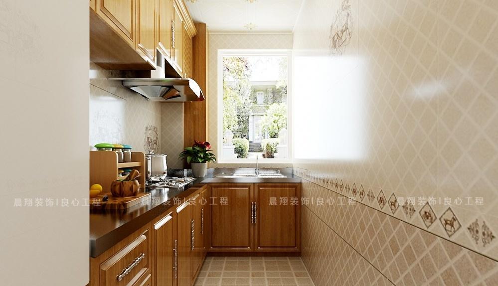 首创暖山 105㎡简欧三居室 温馨明亮空间设计-0