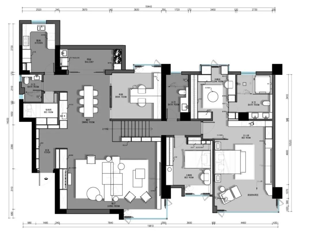 澳门海明湾畔简约美学私宅设计-11