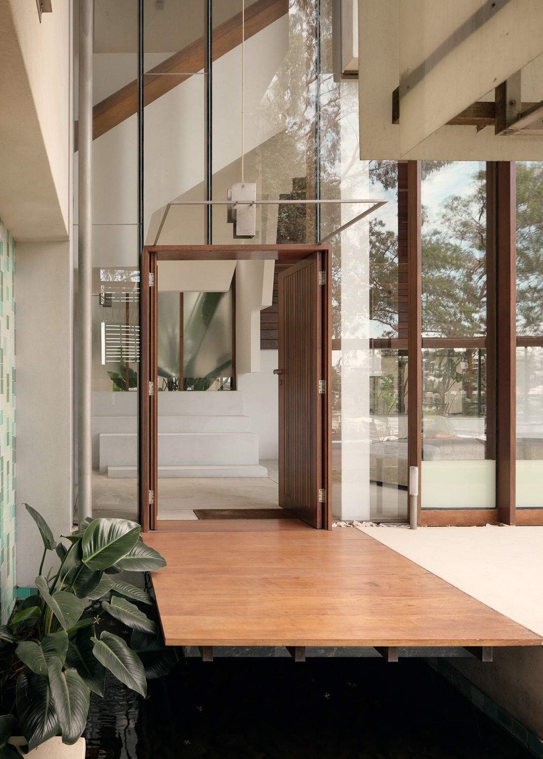 布里斯班山坡上的宁静花园 · N House丨PartnersHill-13