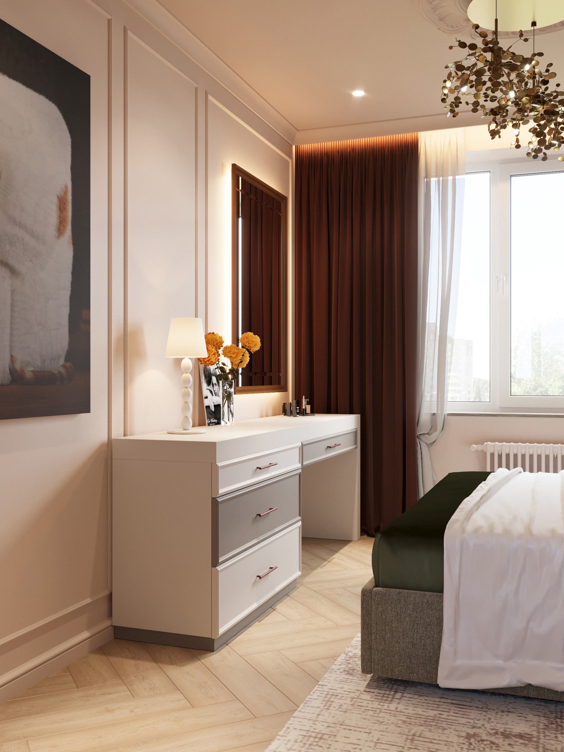 “НЕОНОВАЯ ОСЕНЬ”公寓室内设计-43