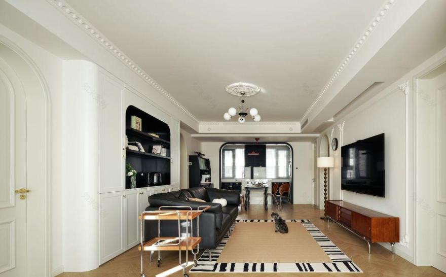 180㎡现代法式风【余韵默然】-15