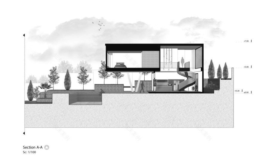 伊朗 07 号别墅设计,打造周末聚会胜地-43