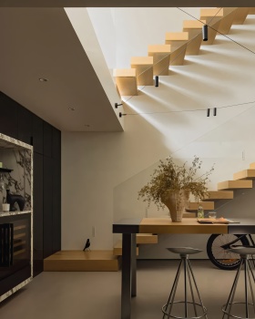 杭州极简主义联排别墅丨中国杭州丨Habitat Atelier（Jijia Space设计）