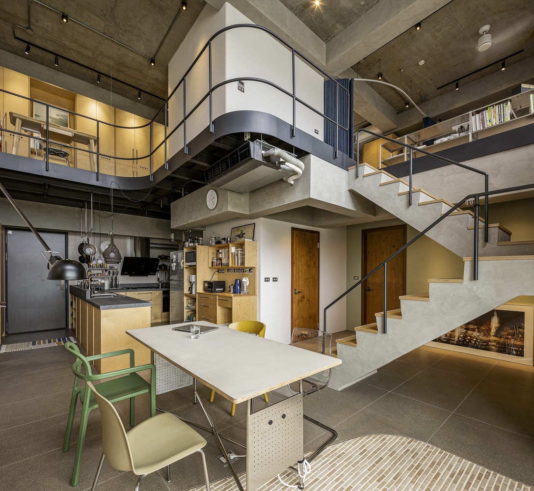 开放式设计的家庭住宅 AB House-0