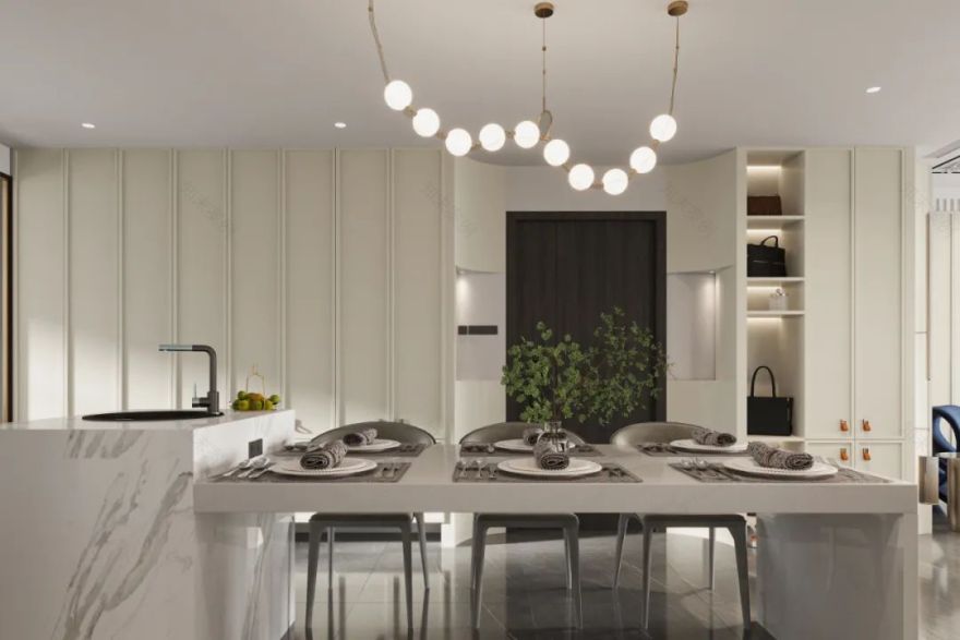 翡翠时光 · 法式浪漫与现代的完美融合丨中国南宁丨南宁柒颜设计-27