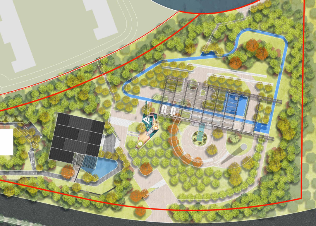 工业遗址改造 | 用景观留下时代的记忆：中车·拾光公园-37