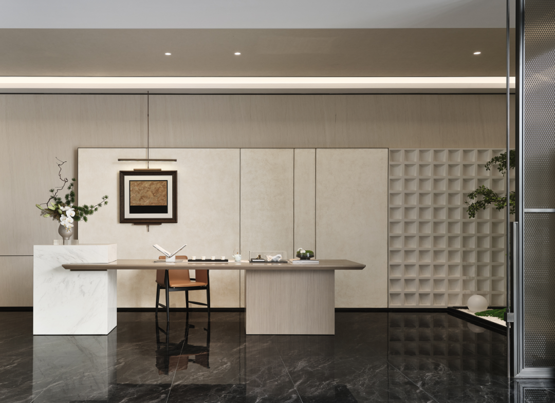 项目|北辰府售楼部当代营销空间-17