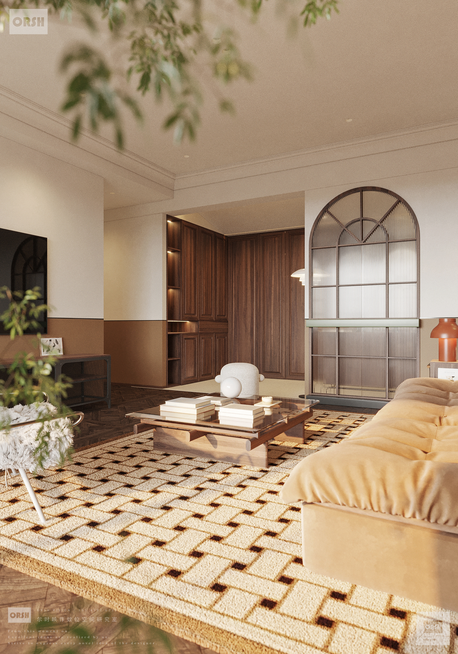 复古客餐厅丨尔时映作数位空间研究室-8