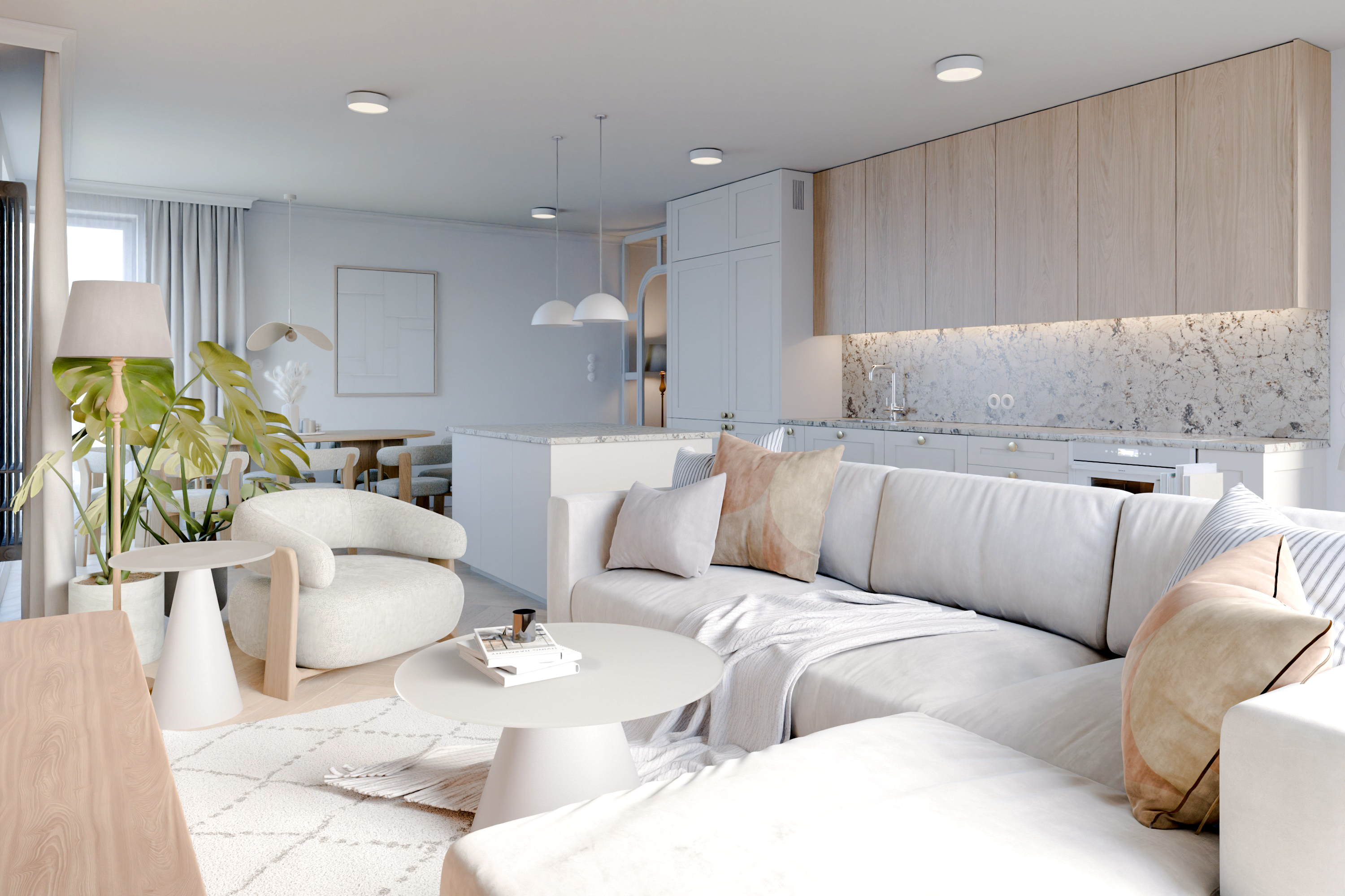 Bright Apartment Design-8