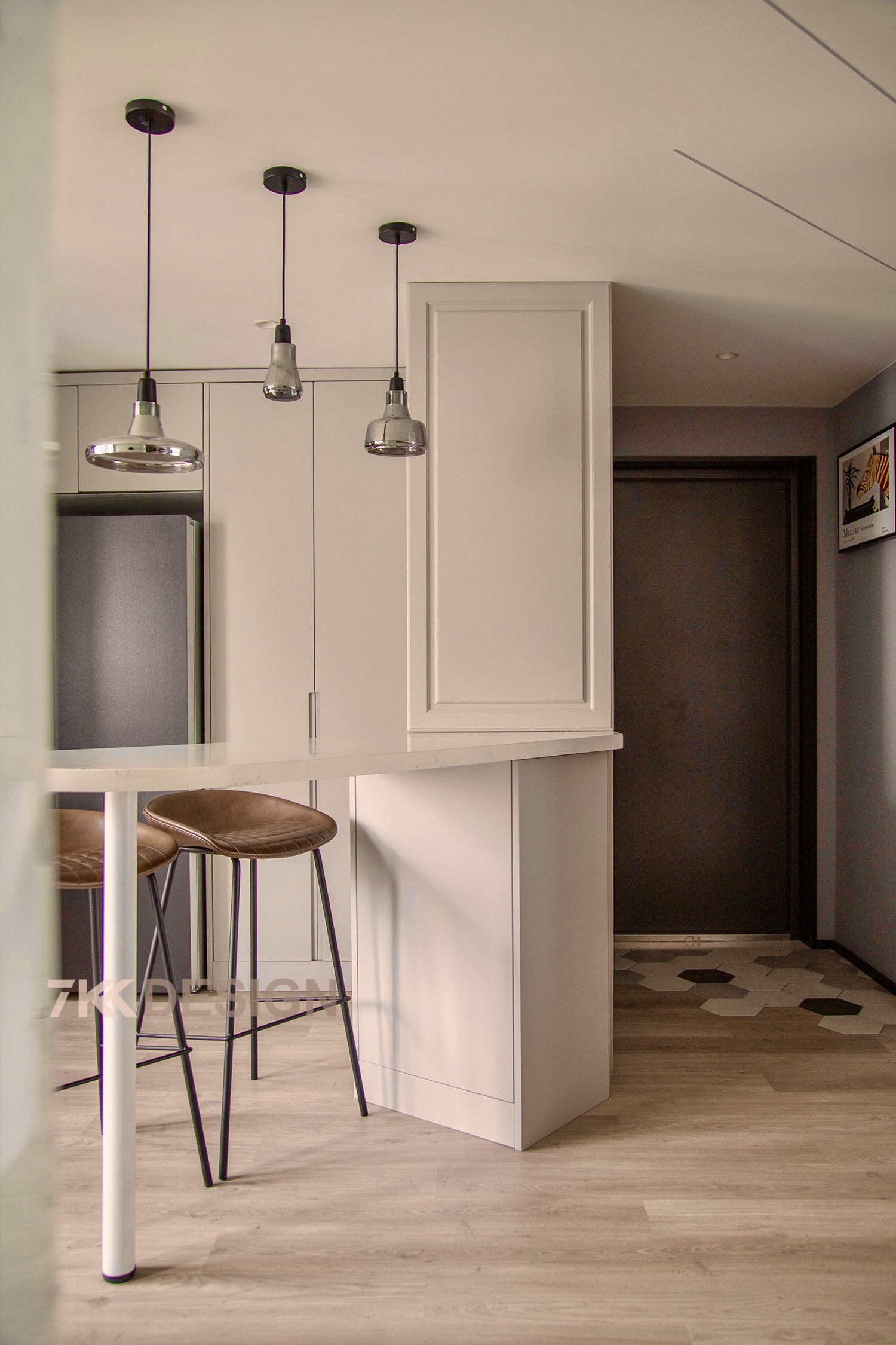 82㎡两居室打造高级质感,科技炫酷的现代北欧风之家-20