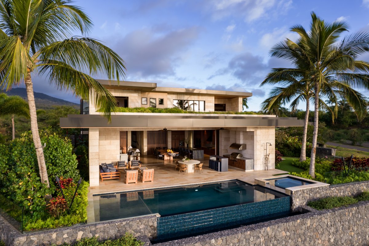 现代休闲的海岛度假屋-21