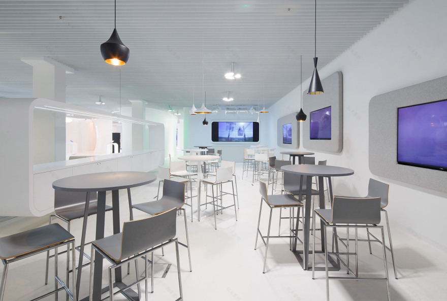 通用电气客户体验中心 | 空灵流动的室内设计-20