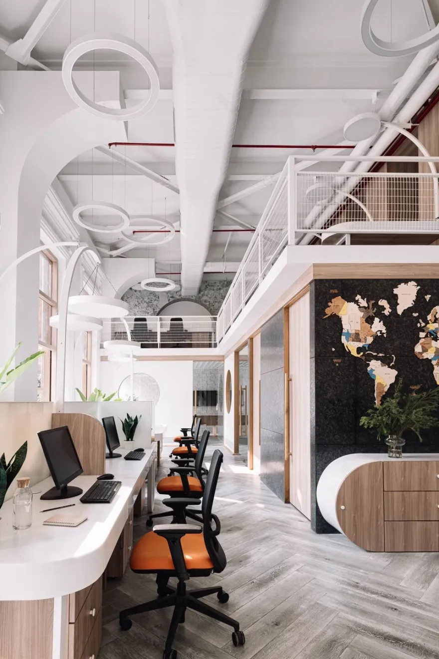 半弧办公室丨印度加尔各答丨Spaces & Design-45