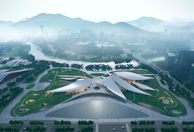 安吉文化艺术中心丨中国湖州丨MAD Architects-23