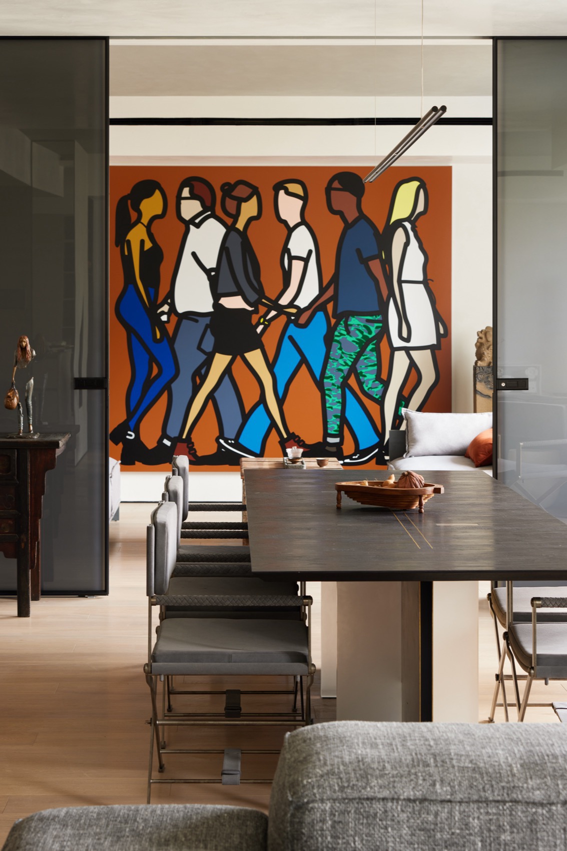 上海260平米艺术公寓设计丨中国上海丨八荒设计-30