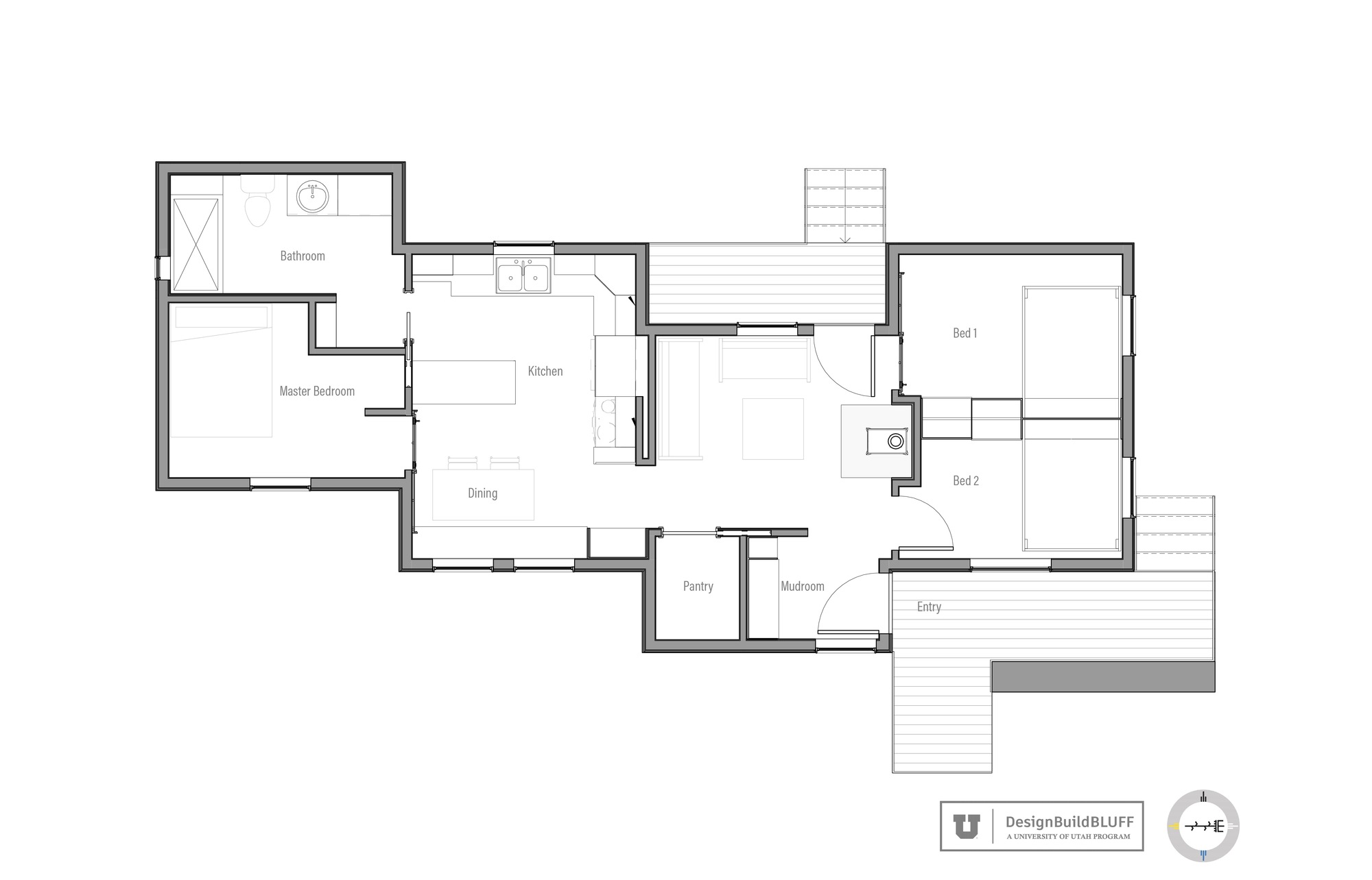 四峰之家丨美国亚利桑那丨DesignBuildBLUFF-11