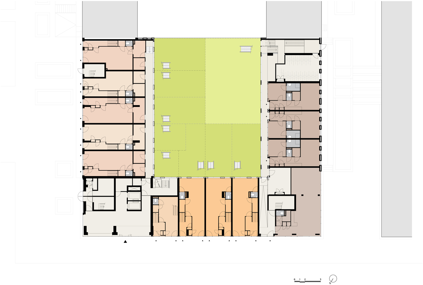 乌得勒支“德维肯纳”住宅楼-71
