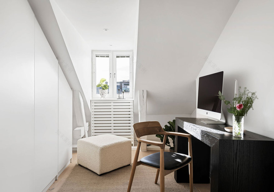 斯德哥尔摩白色豪华阁楼公寓-31