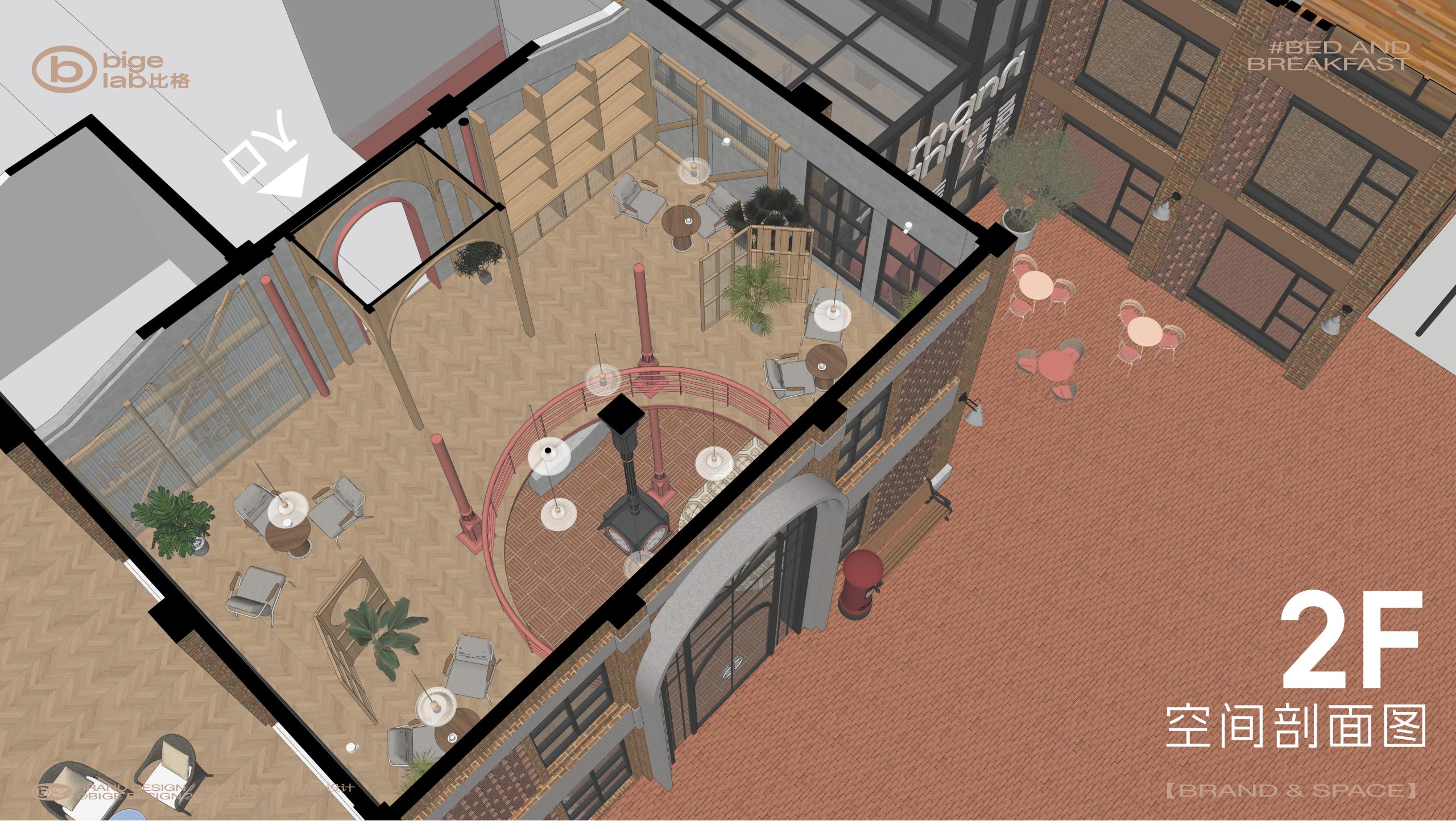 临江民宿“慢漫”商业品牌空间设计丨中国南通-17