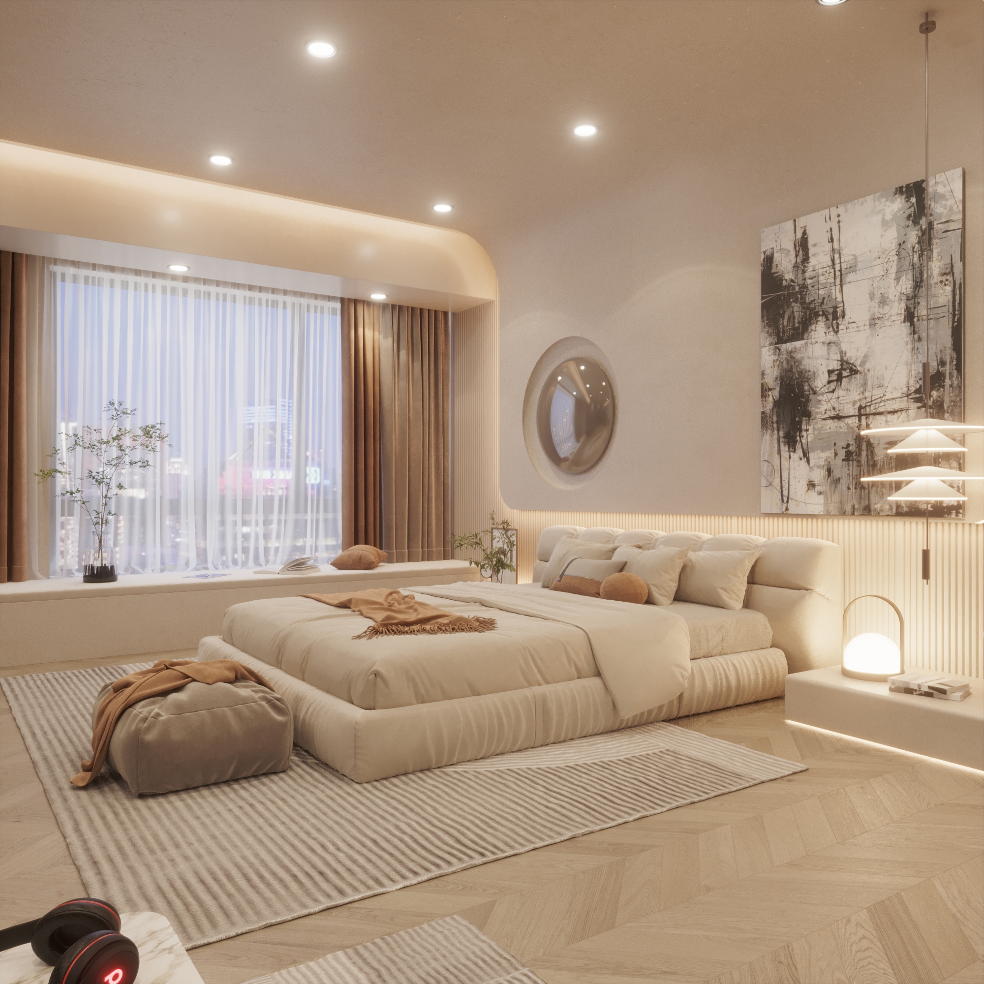 Master Bed Room and Dressing Room-1