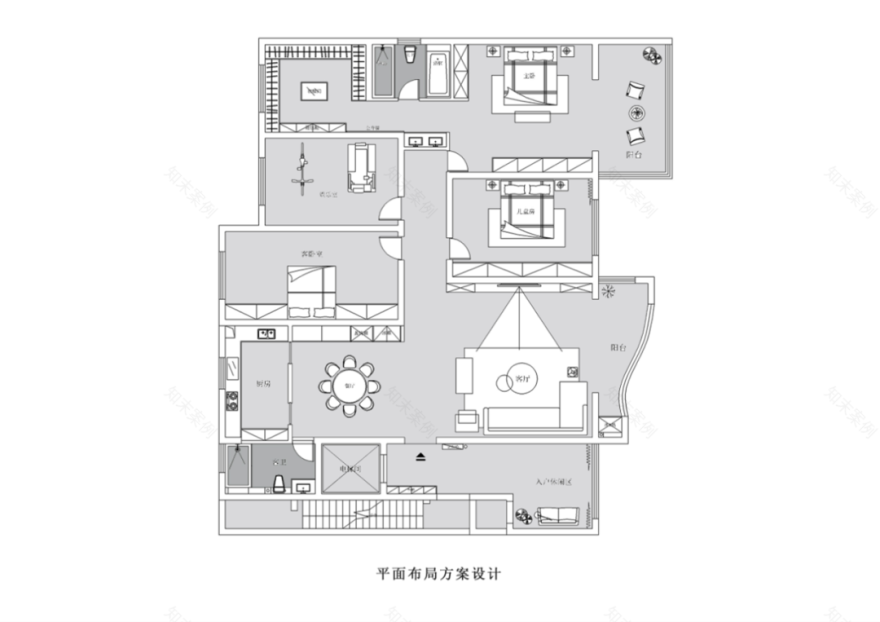 四季之美·洛阳伊川 300㎡私人住宅设计丨中国洛阳丨洛阳市洛龙区无间空间设计工作室-17