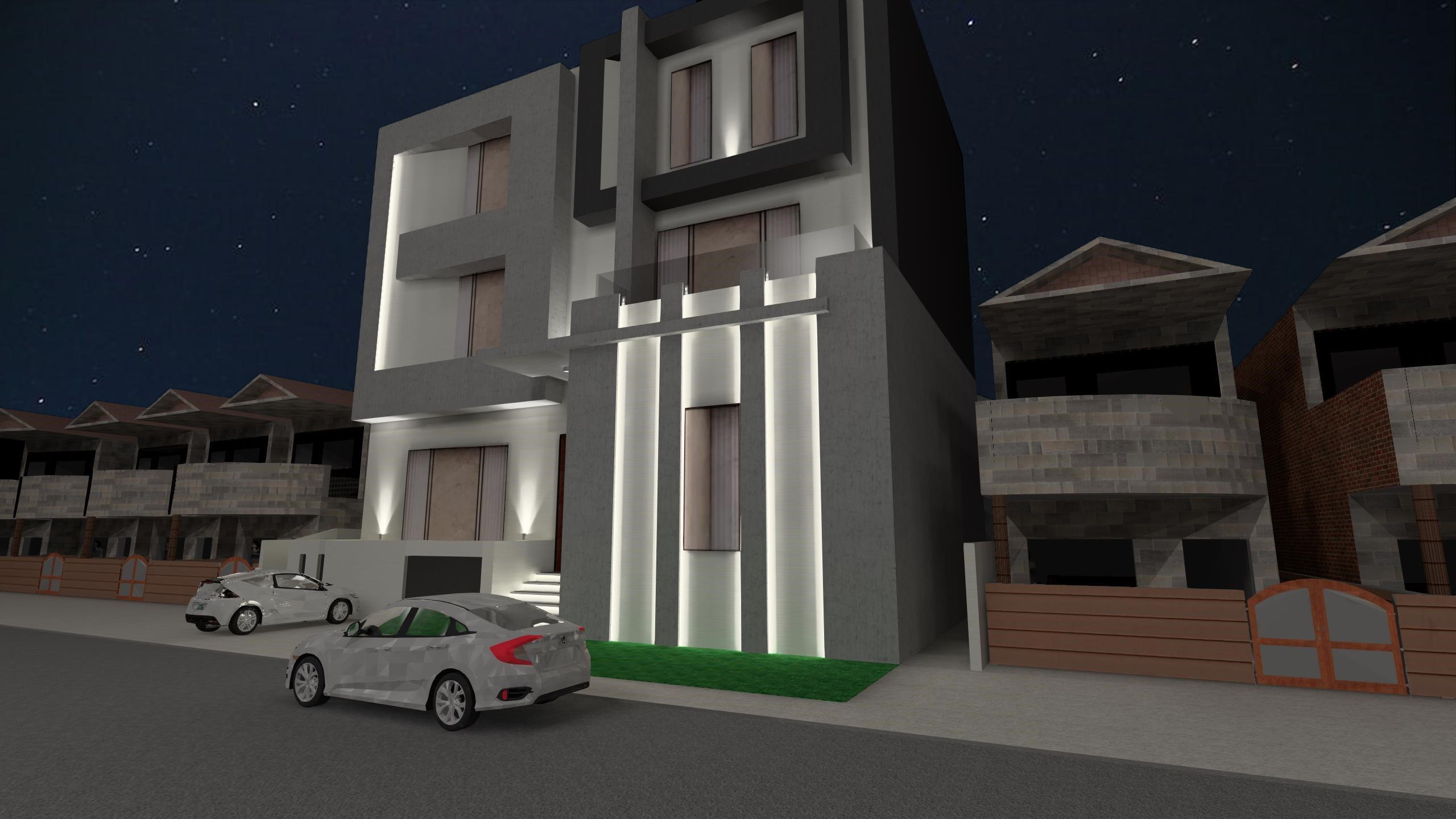 ALYAQOUT HOUSE  KUWAIT 照明设计项目-8