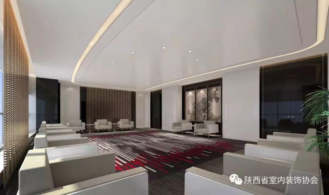 陕旅集团航天总部基地项目精装修设计——绿色科技人文空间-60